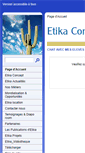 Mobile Screenshot of ethique-et-affaire.com
